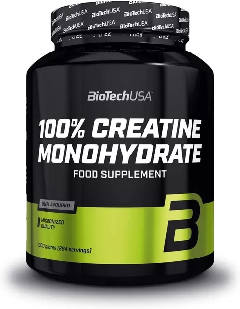 Креатин BioTech USA 100% 1000g Creatine Monohydrate 