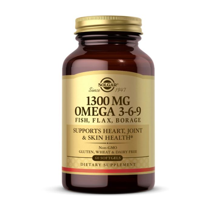Solgar	Omega 3-6-9 1300 mg	60 softgels
