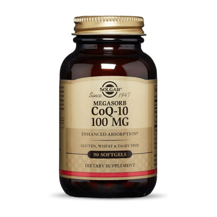 Solgar	CoQ-10 100 mg megasorb	90 softgels