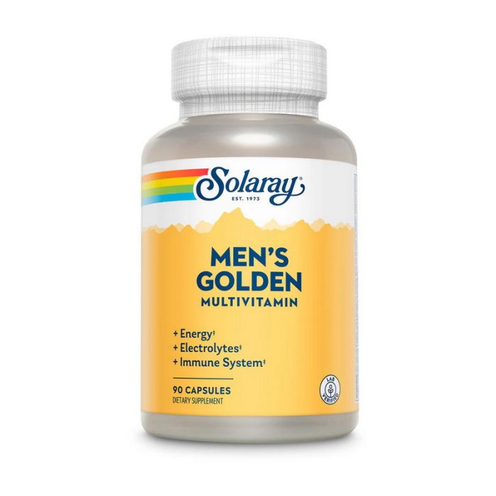 Solaray	Men`s Golden Multivitamin	90 caps
