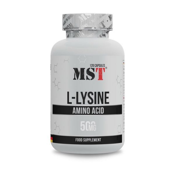 MST	L-Lysine 500 mg	120 caps