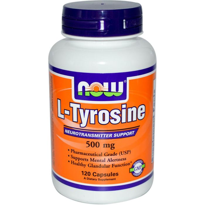 NOW Foods L-Tyrosine 500 mg 120 caps