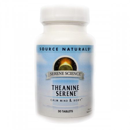 Source Naturals Serene Science L-Theanine Serene (30 таблеток)