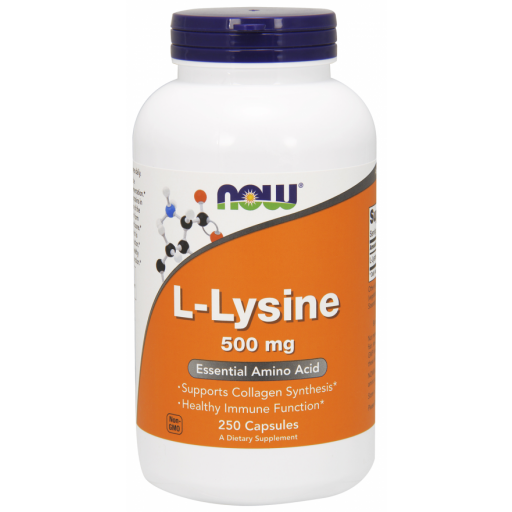 NOW L-Lysine 500 mg (250 капс)