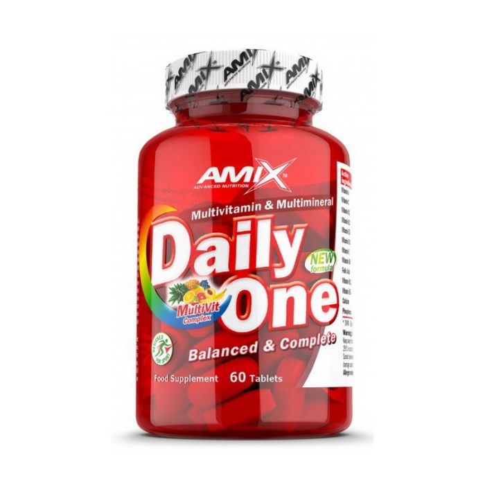 Вітаміни та мінерали	AMIX	Daily One	60 tabs