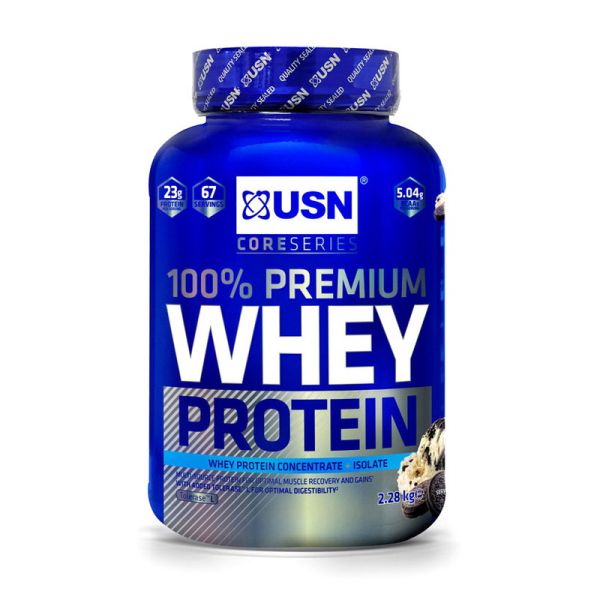 USN	100% Premium Whey Protein	2,28 kg