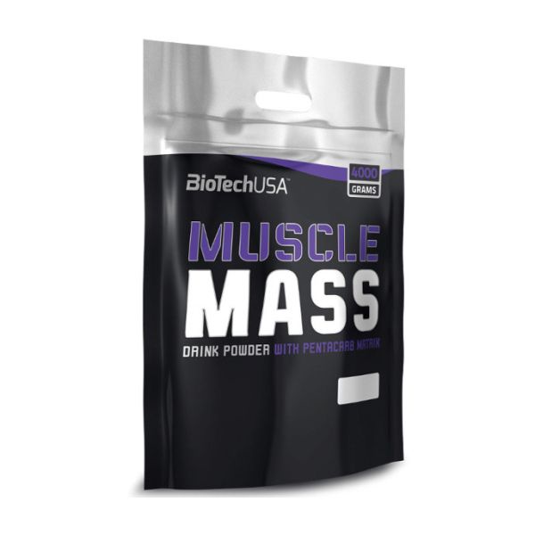 Гейнер	BioTech	Muscle Mass	4 kg