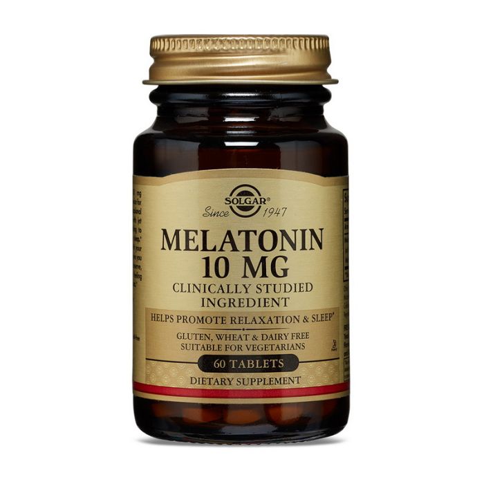Solgar	Melatonin 10 mg	60 tab