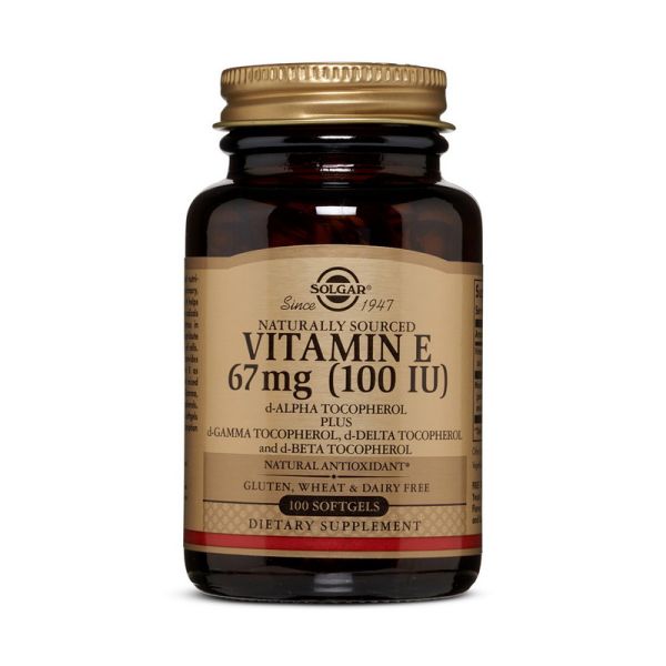 Solgar	Vitamin E 67 mg (100 IU)	100 softgels