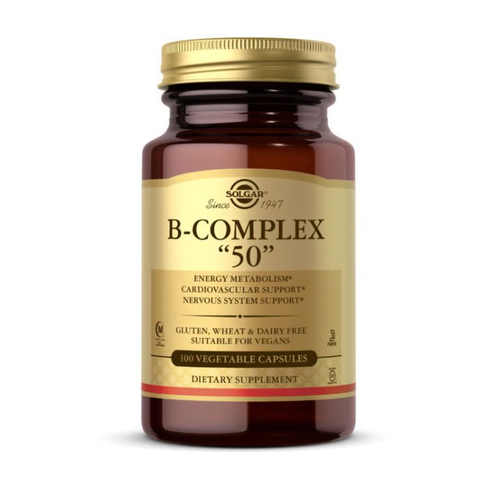 Solgar	B-Complex 50	100 veg caps