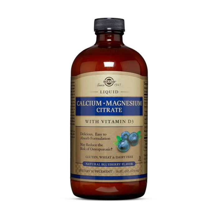 Solgar	Calcium Magnesium Citrate with vit D3	473 ml