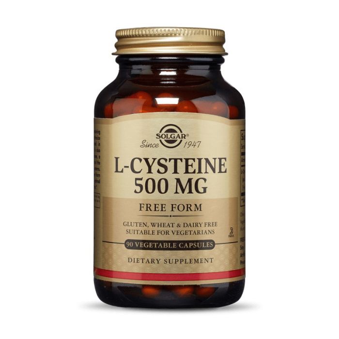 Solgar	L-Cysteine 500 mg	90 veg caps