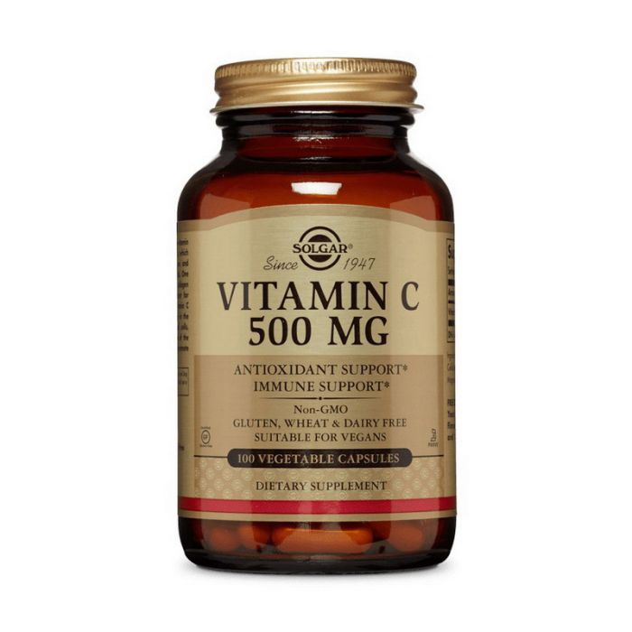 Solgar	Vitamin C 500 mg	100 veg caps