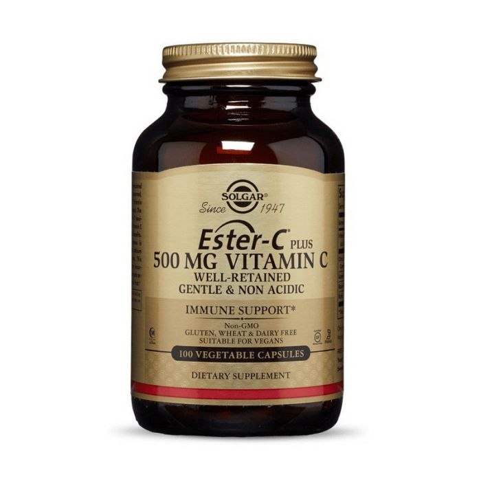 Solgar	Ester-C plus 500 mg Vitamin C	100 veg caps