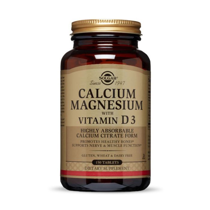 Solgar	Calcium Magnesium with Vitamin D3	150 tab