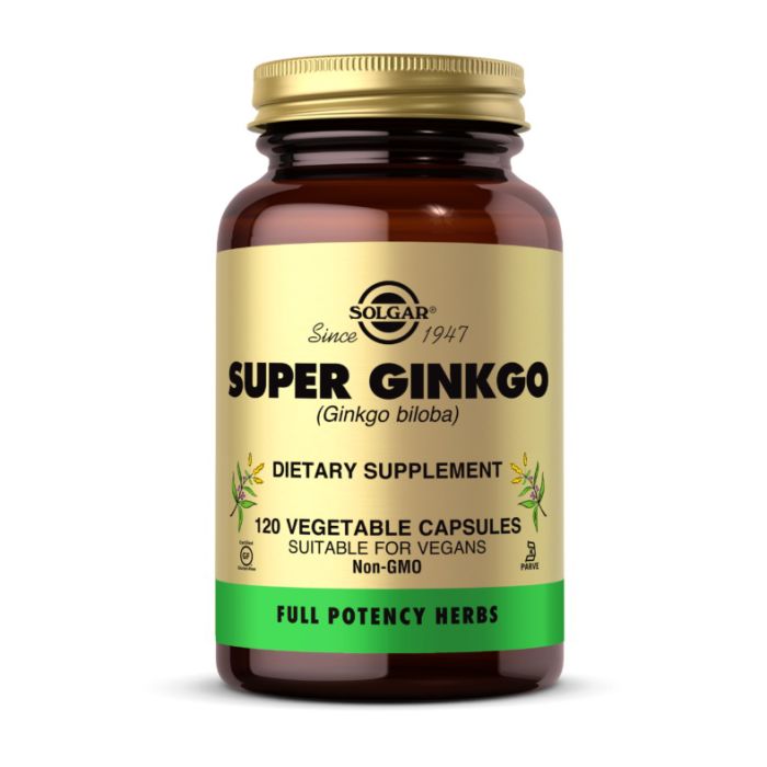 Solgar	Super Ginkgo	120 veg caps