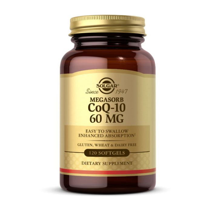 Solgar	CoQ10 60 mg megasorb	120 softgels