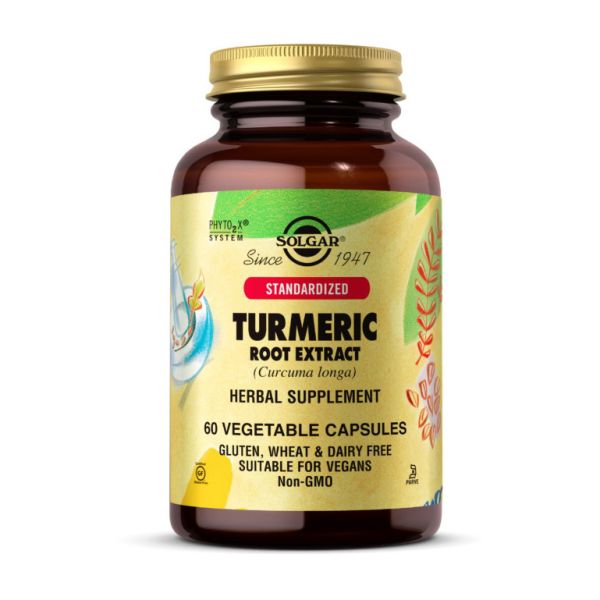 Solgar	Turmeric Root Extract	60 veg caps