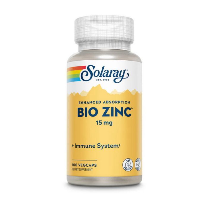 Solaray	Bio Zinc 15 mg	100 veg caps