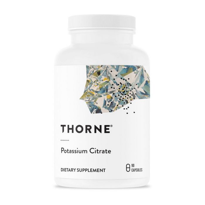 Thorne Research	Potassium Citrate	90 caps