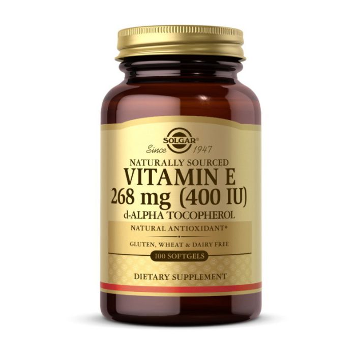 Solgar	Vitamin E 268 mg (400 IU)	100 softgels