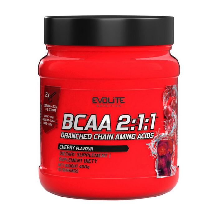 Evolite Nutrition	BCAA 2:1:1	400 g