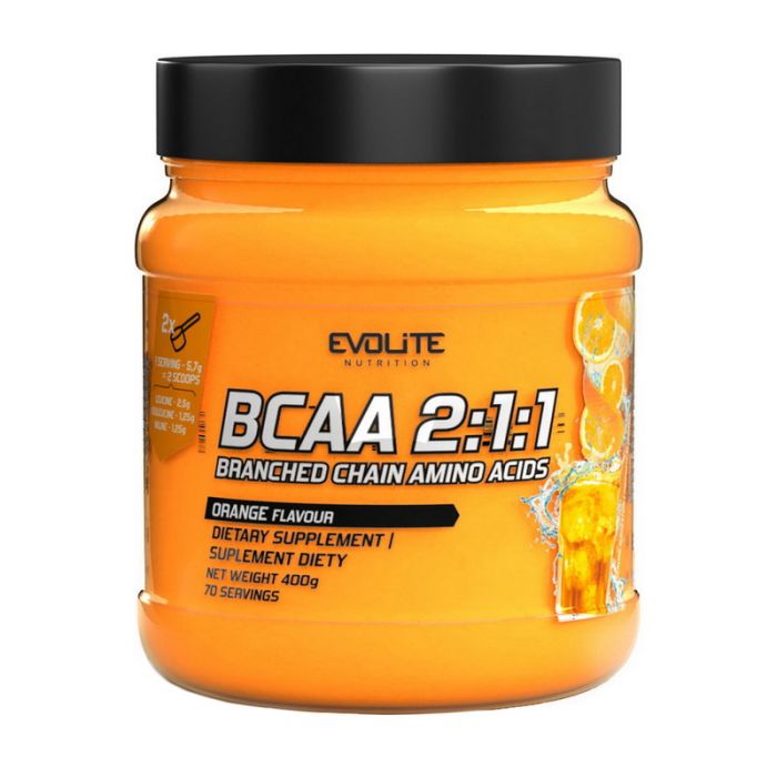 Evolite Nutrition	BCAA 2:1:1	400 g