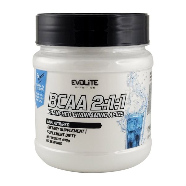 Evolite Nutrition	BCAA 2:1:1	400 g