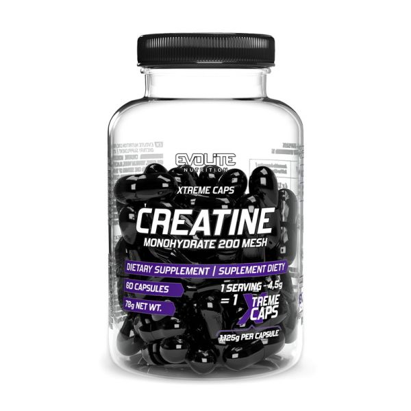 Evolite Nutrition	Creatine Monohydrate Xtreme	60 caps