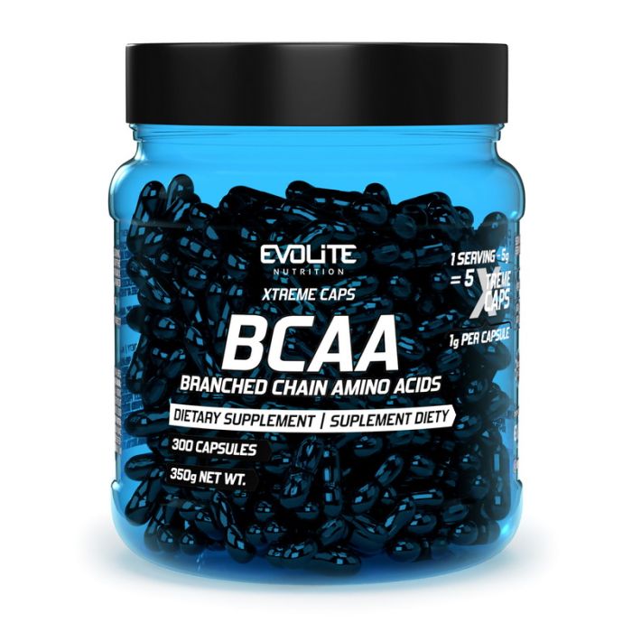 Evolite Nutrition	BCAA 2:1:1 Xtreme	300 caps