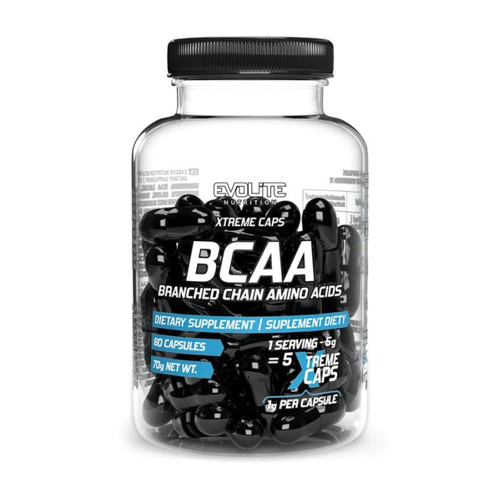Evolite Nutrition	BCAA 2:1:1 Xtreme	60 caps