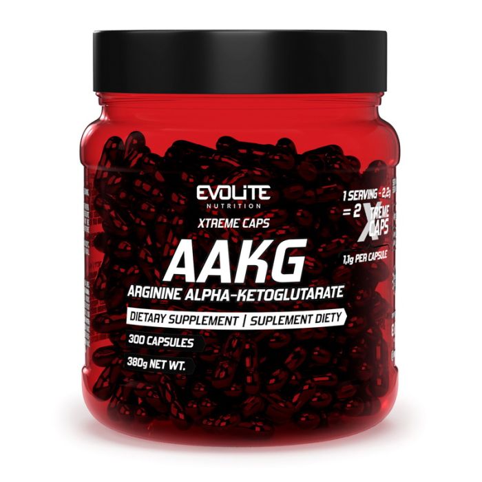 Evolite Nutrition	AAKG Extreme	300 caps