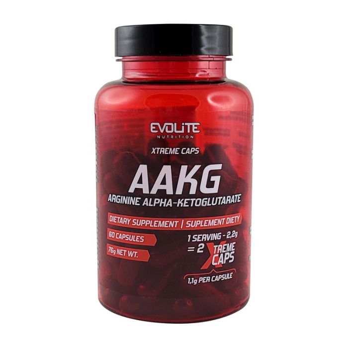 Evolite Nutrition	AAKG Extreme	60 caps