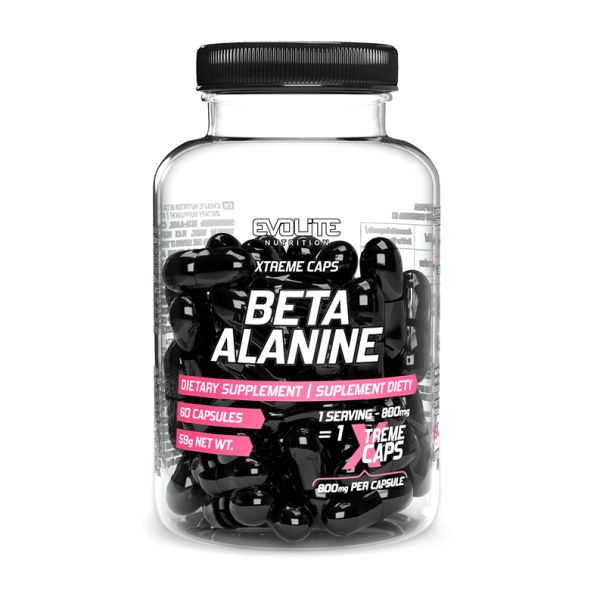 Evolite Nutrition	Beta Alanine 800 mg Xtreme
