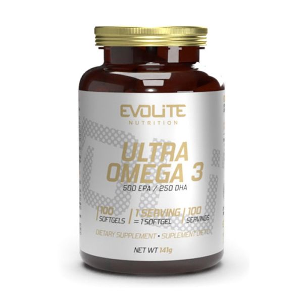 Evolite Nutrition	Ultra Omega 3 500/250	100 sgels