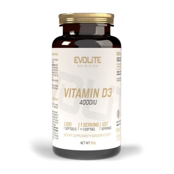 Evolite Nutrition	Vitamin D3 4000 IU	120 sgels