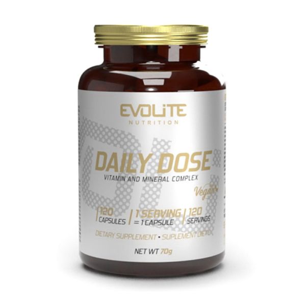 Evolite Nutrition	Daily Dose	120 veg caps