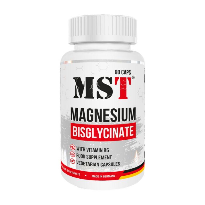 MST	Magnesium Bisglycinate With Vitamin B6 90 caps