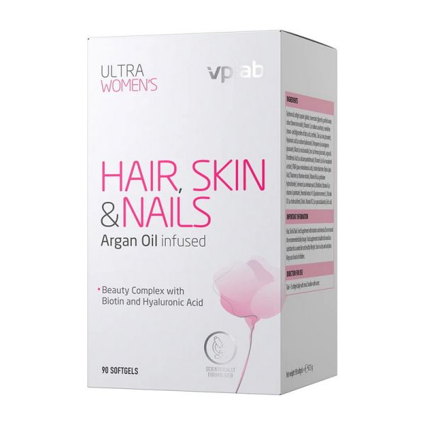 VP Lab	Ultra Women's Hair, Skin & Nails	90 sgels