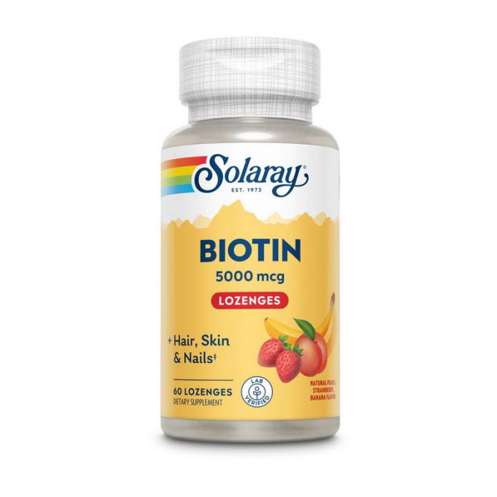Solaray	Biotin 5,000 mcg	60vcaps