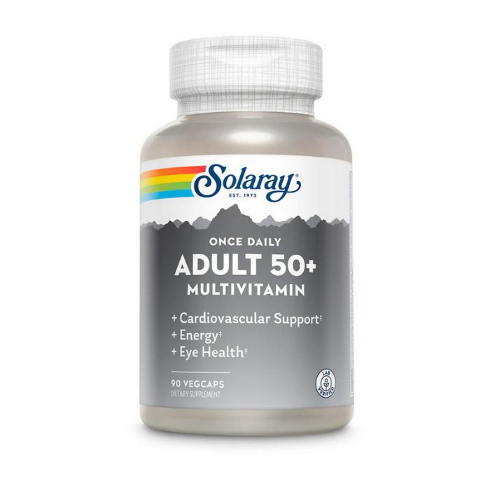 Solaray	Once Daily Adult 50+ Multivitamin	90 veg caps