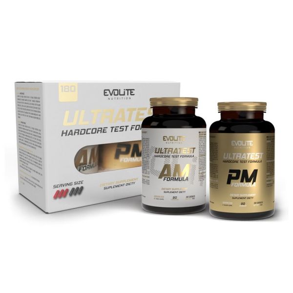 Evolite Nutrition	Ultra Test	180 caps
