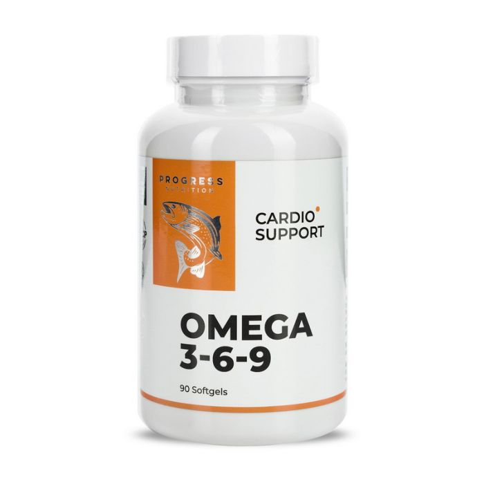 Progress Nutrition	Omega 3-6-9 Cardio Support	90 sgels