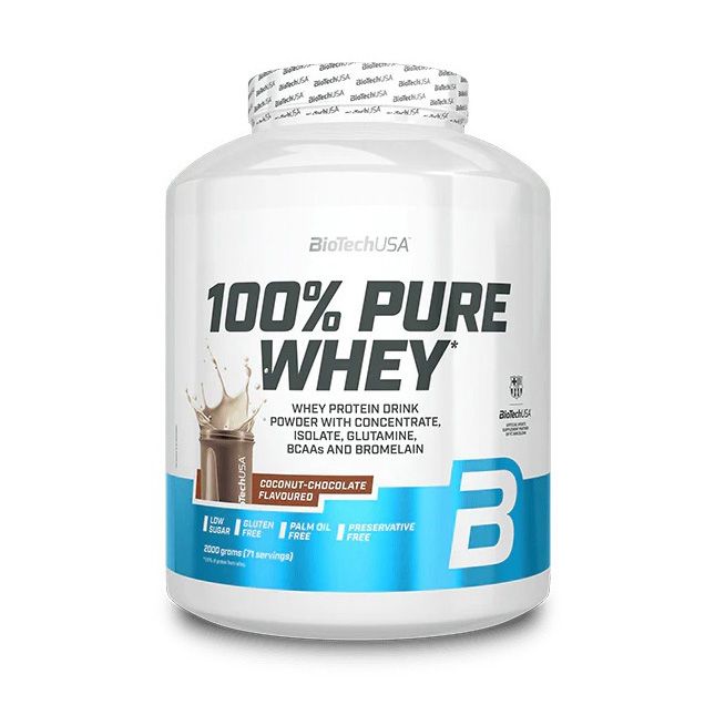 Протеїн	BioTech	100% Pure Whey	2 kg