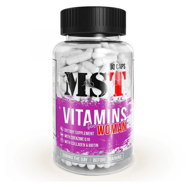 MST Nutrition Vitamins for Woman 90 капс