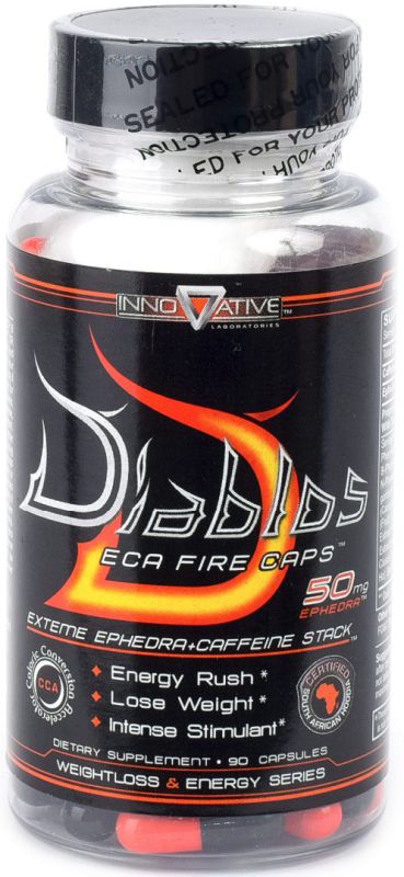 Innovative Labs Diablos 50 mg ECA Fire 90 caps
