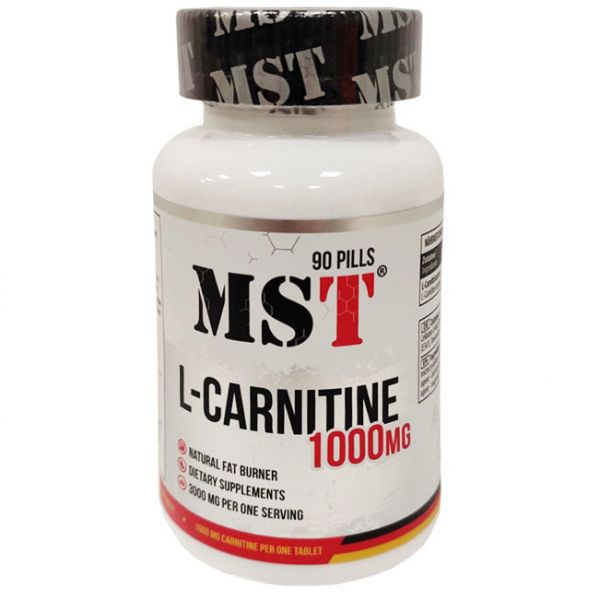 MST L-Carnitine 1000 mg 90 caps