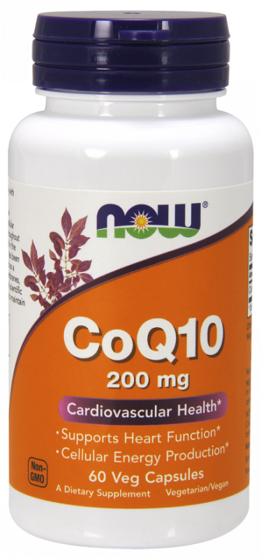 NOW Foods CoQ 10 200mg 60caps