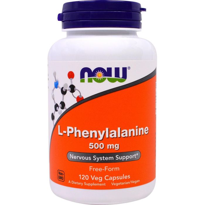 NOW Foods L-Phenylalanine 500mg 120 caps
