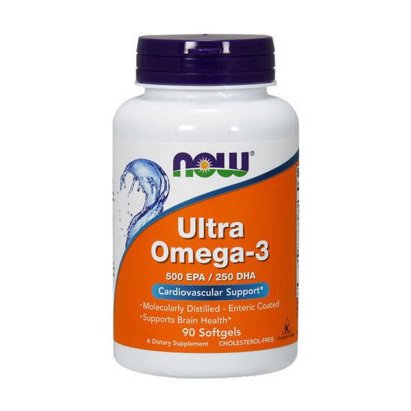 NOW Ultra Omega 3 90 капс